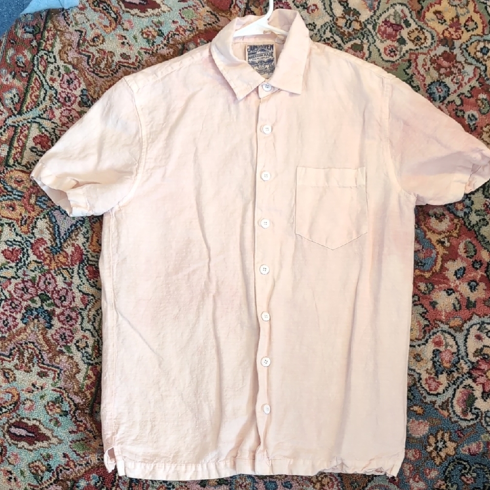Jungmaven Garment Dyed Pink Shirt